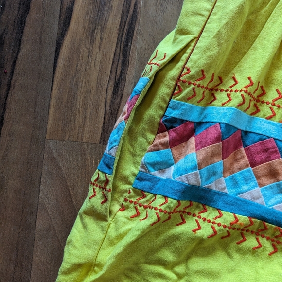 Anthropologie Leifsdottir Quilotoa Dress / Size 0 / 100% cotton / pockets - Picture 4 of 8